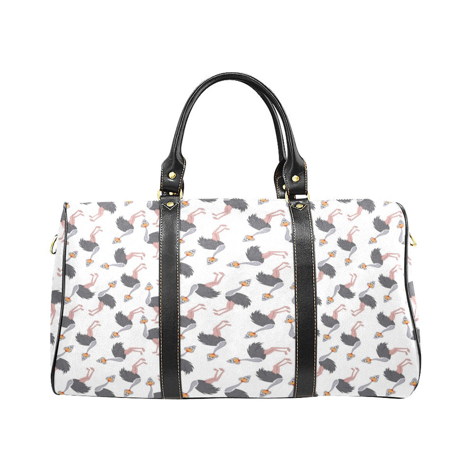 Ostrich Pattern Print Design 02 Travel Bag
