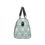 Cute hamster cheese pattern Travel Bag