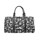 Crow illustration pattern Travel Bag