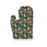 Squirrel Pattern Print Design 03 Heat Resistant Oven Mitts