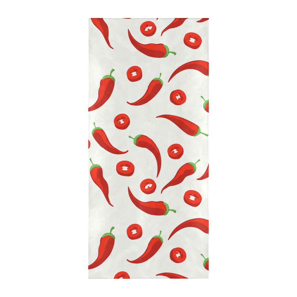 Chili pattern Beach Towel