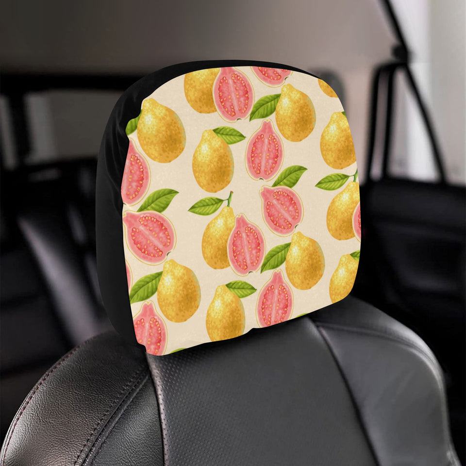 Beautiful guava pattern Car Headrest Cover