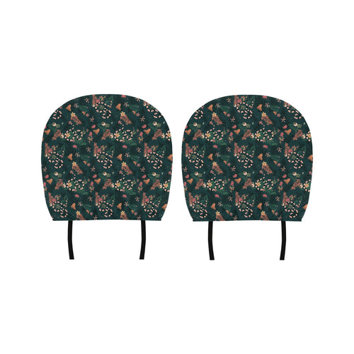 Snake forest pattern Car Headrest Cover