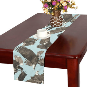 Eagle Pattern Print Design 01 Table Runner