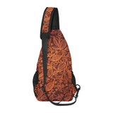 cacao beans tribal polynesian pattern All Over Print Chest Bag
