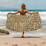 Leopard skin print Beach Towel