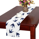 Swallow Pattern Print Design 03 Table Runner
