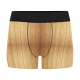 Wood Printed Pattern Print Design 05 Men's All Over Print Boxer Briefs Men's Underwear