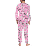 Piano Pattern Print Design 01 Men's All Over Print Pajama