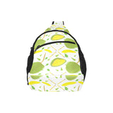 Durian pattern background All Over Print Chest Bag