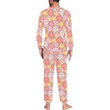 Pig Pattern Print Design 04 Men's All Over Print Pajama