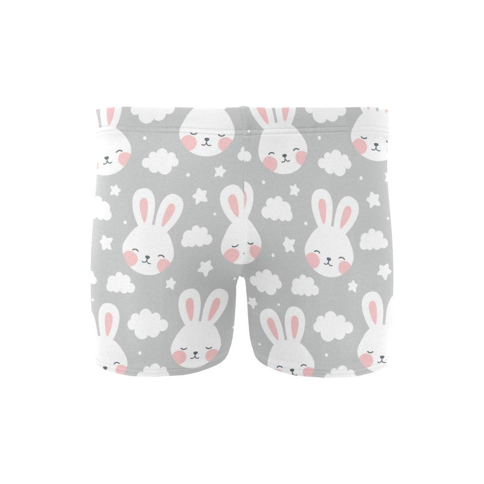 Rabbit cloud Pattern Men's Swimming Trunks