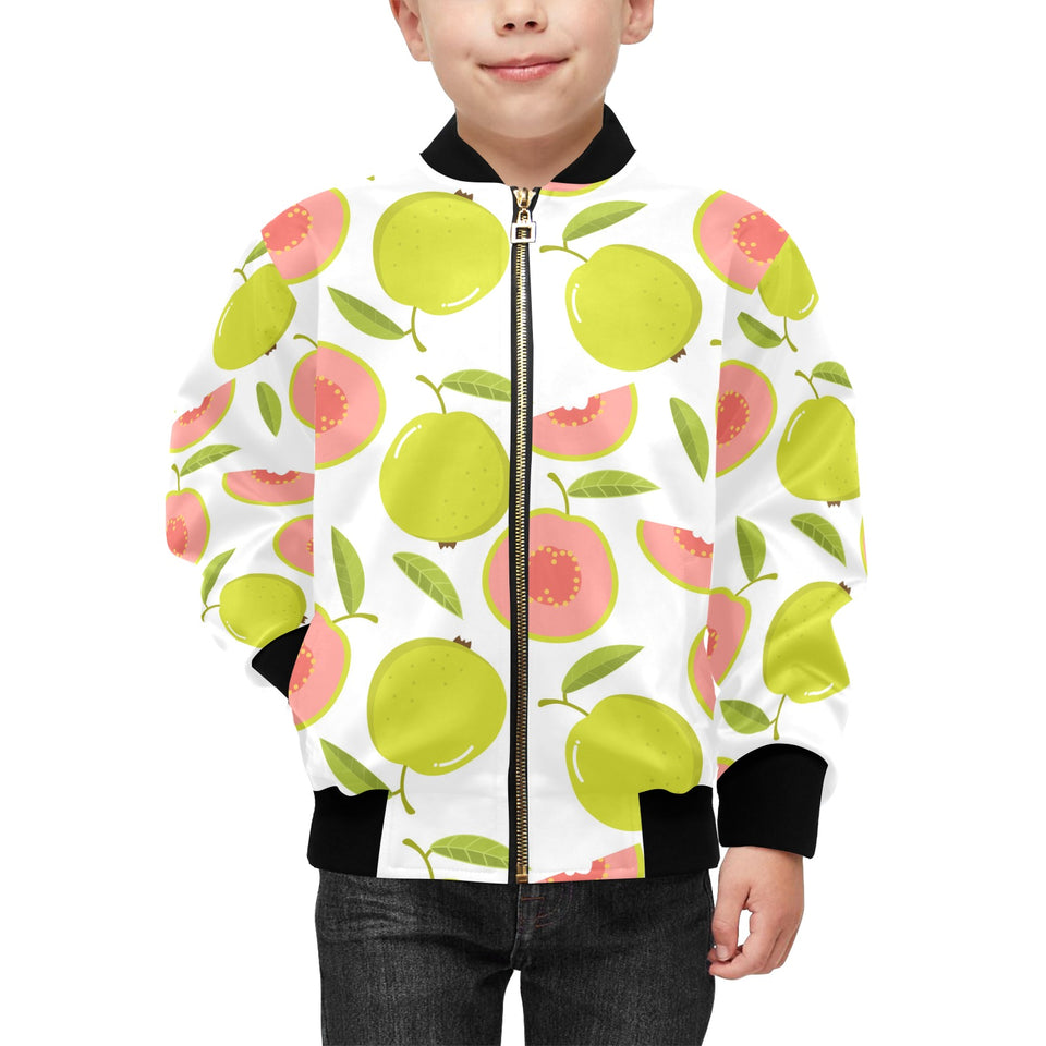 Guava pattern Kids' Boys' Girls' Bomber Jacket
