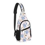 Cute peacock pattern All Over Print Chest Bag
