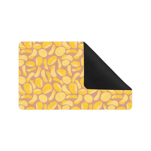 Potato Chips Pattern Print Design 01 Doormat