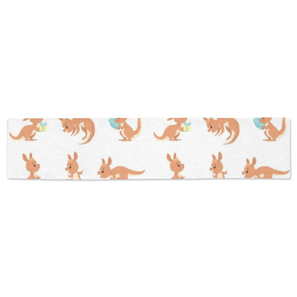 Cute Kangaroo pattern Table Runner