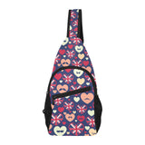 British Pattern Print Design 02 All Over Print Chest Bag