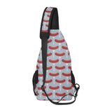Sausage Pattern Print Design 02 All Over Print Chest Bag