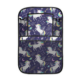Hand drawn cute unicorn star planet Car Seat Back Organizer