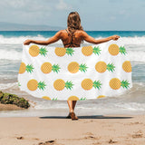 Pineapples pattern Beach Towel