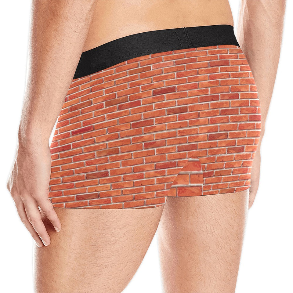 Brick Printed Pattern Print Design 03 Men's All Over Print Boxer Briefs Men's Underwear