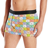 Chemistry Periodic Table Pattern Print Design 01 Men's All Over Print Boxer Briefs Men's Underwear