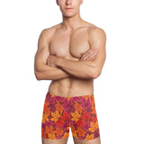 Autumn maple leaf pattern Men's Swimming Trunks