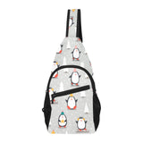 Cute Penguin christmas pattern All Over Print Chest Bag