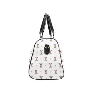 Greyhound Pattern Print Design 05 Travel Bag