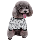 Sun Glasses Pattern Print Design 04 All Over Print Pet Dog Round Neck Fuzzy Shirt