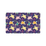 Colorful sea turtle pattern Doormat