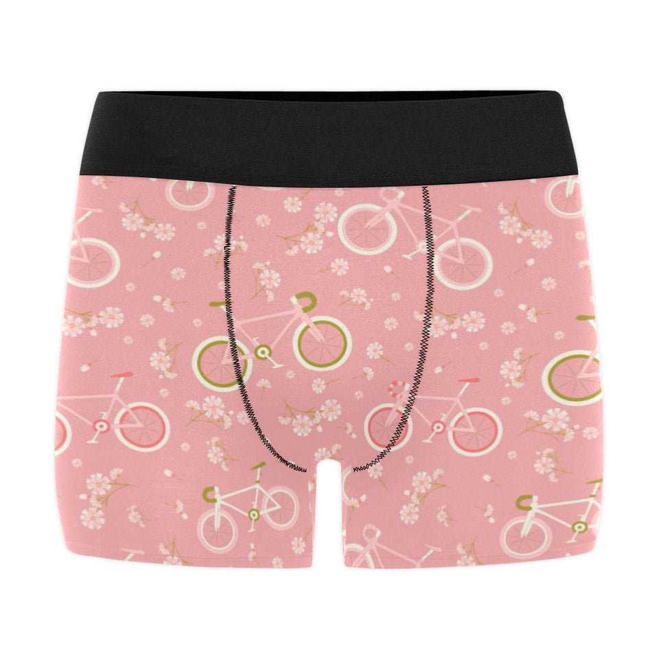 Bicycle Pattern Print Design 02 Men's All Over Print Boxer Briefs Men's Underwear