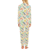 Tennis Pattern Print Design 03 Women's All Over Print Pajama Set