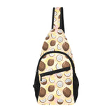 Coconut Pattern Print Design 05 All Over Print Chest Bag