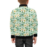 Hummingbird Pattern Print Design 01 Kids' Boys' Girls' Bomber Jacket