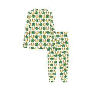 Horseshoes Pattern Print Design 04 Kids' Boys' Girls' All Over Print Pajama Set