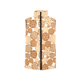 Various cookie pattern Men's Padded Vest