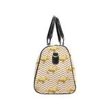 Rhino yellow theme pattern Travel Bag