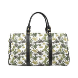 Canabis Marijuana Weed Pattern Print Design 05 Travel Bag