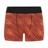 Wood Printed Pattern Print Design 03 Men's All Over Print Boxer Briefs Men's Underwear