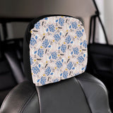 Cute peacock pattern Car Headrest Cover