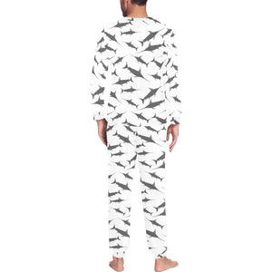 Swordfish Pattern Print Design 04 Men's All Over Print Pajama