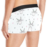 Cute goat design pattern Men's All Over Print Boxer Briefs Men's Underwear
