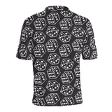 Dice Pattern Print Design 01 Men's All Over Print Polo Shirt