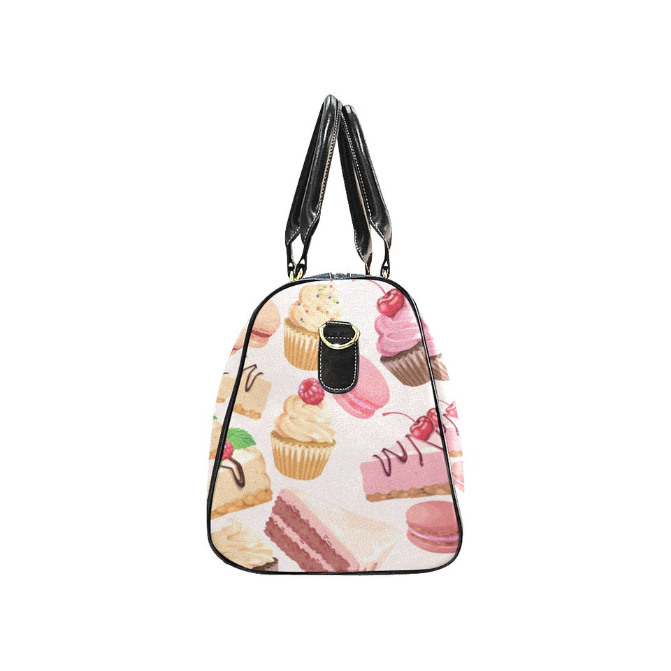 Cake cupcake sweets pattern Travel Bag