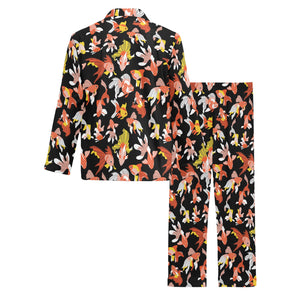 Goldfish Pattern Print Design 03 Men's Long Pajama Set