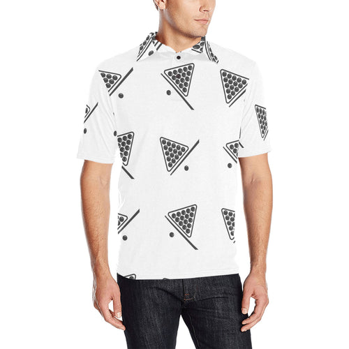 Billiard Ball Pattern Print Design 03 Men's All Over Print Polo Shirt