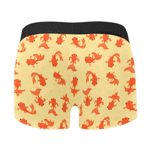 Goldfish Pattern Print Design 02 Men's All Over Print Boxer Briefs Men's Underwear