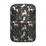 Unicorns forest background Car Seat Back Organizer