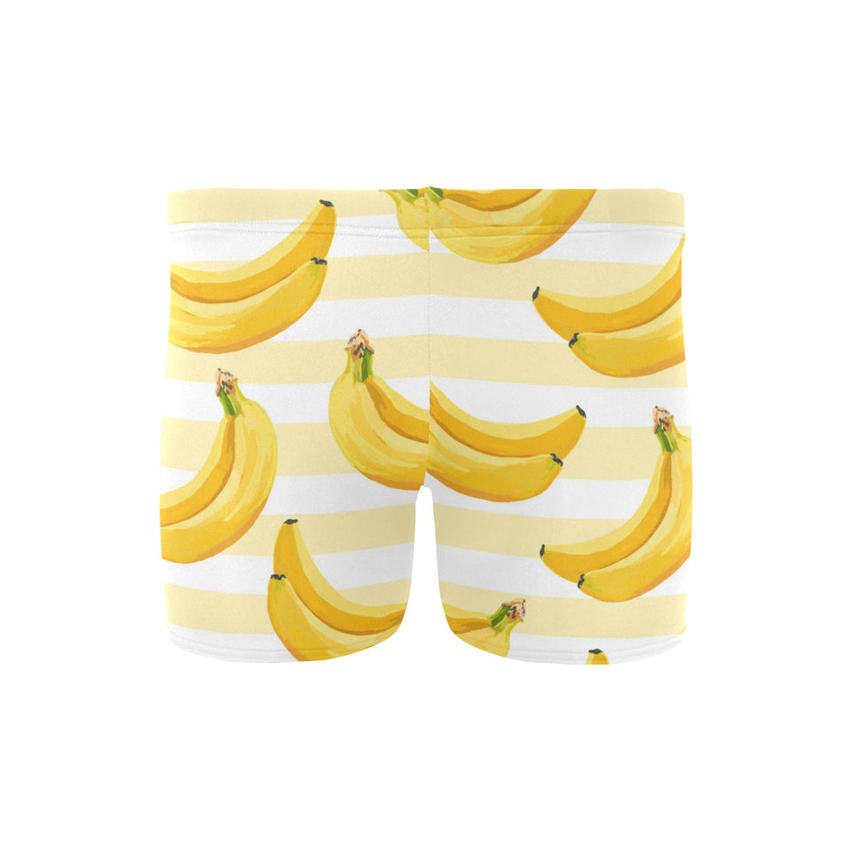 Banana pattern blackground Men's Swimming Trunks